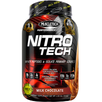 【店内两件任意8折】肌肉肌肉科技(MUSCLETECH) 正氮蛋白粉 增重缓解肌酸美体塑身 2磅/瓶装 牛奶巧克力味