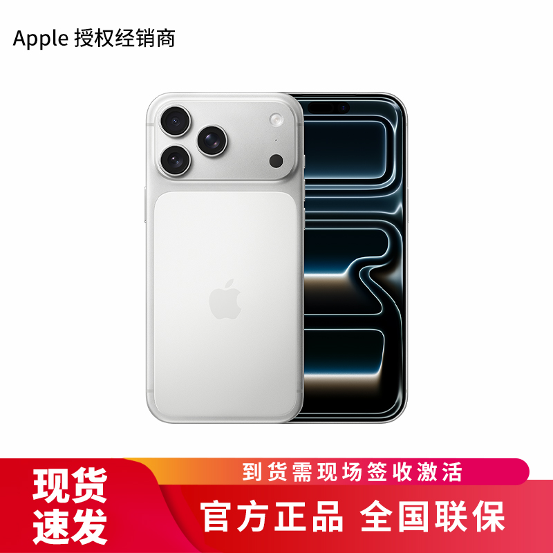 Apple iPhone 17 Pro Max 256G 银色【需现场签收激活】5G全网通手机 全新正品国行