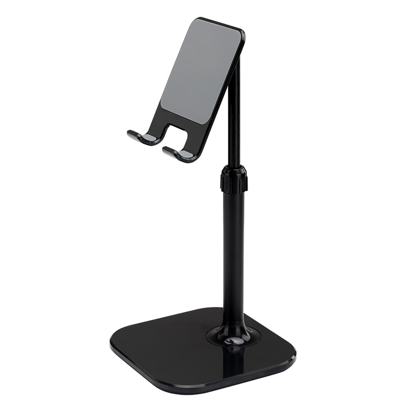 火豹手机支架桌面平板通用多功能底座可调节升降伸缩迷你小可爱夹银色