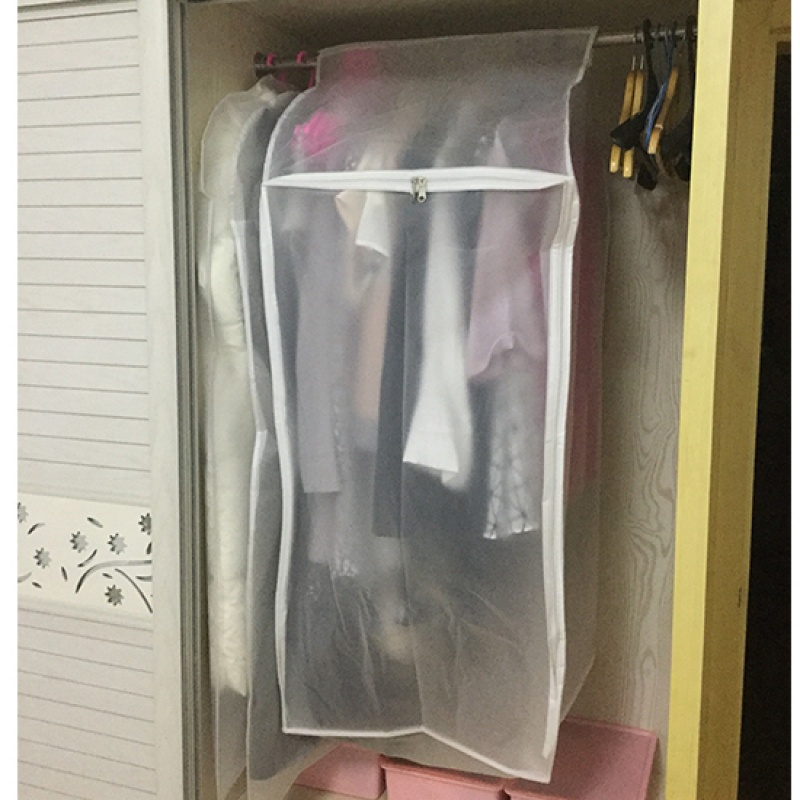 家用挂式衣物防尘罩挂衣服袋子 牛津布衣服罩透明 防水防潮塑料袋
