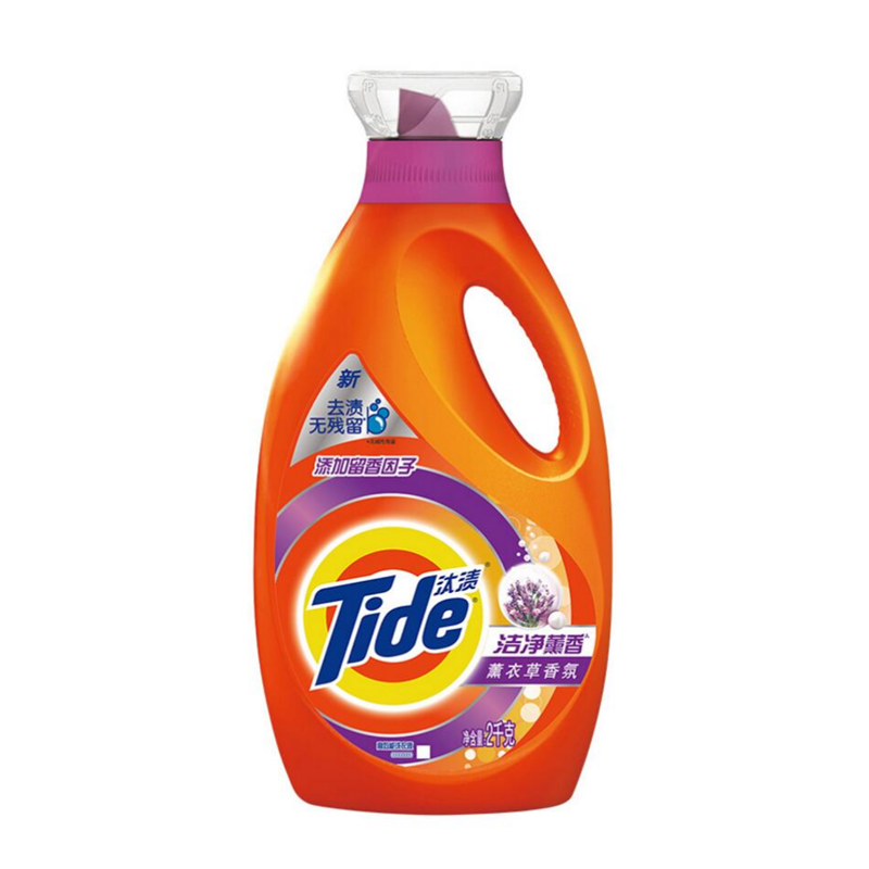 汰渍(TIDE) 汰渍洗衣液洁净熏香薰衣草洗衣液2KG*2 薰衣草香氛 单位(件)