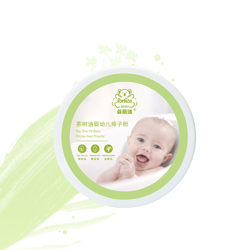 菲丽洁茶树油婴幼儿痱子粉120g