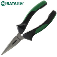 世达（SATA）G系列尖嘴钳工业级尖头钳子工具迷你小尖咀手钳多功能电工钳 经济款尖嘴钳72710（6英寸）
