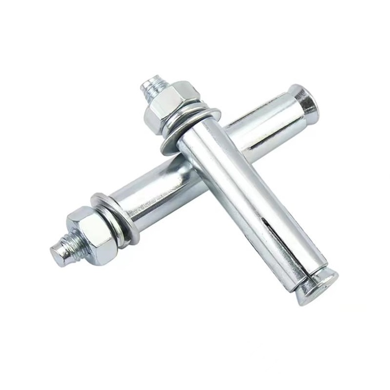 伟鹏双兴 4.8级国标镀锌膨胀螺丝螺栓 M12*200mm/个高清大图