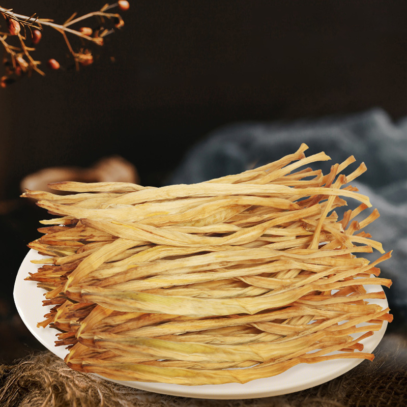 绿帝 黄花菜150g 大同 山珍南北干货 金针菜干 煲汤配菜高清大图