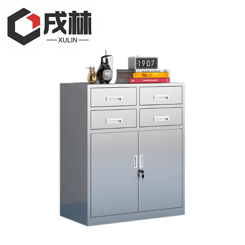 戌林 不锈钢矮柜 四斗对开/台高清大图