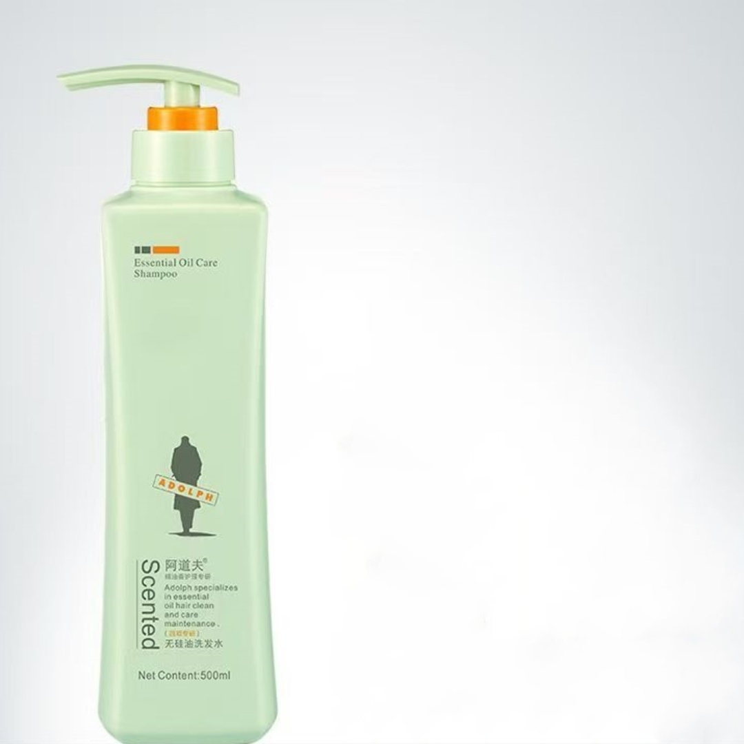 阿道夫无硅油洗发水控油蓬松持久留香500ml高清大图