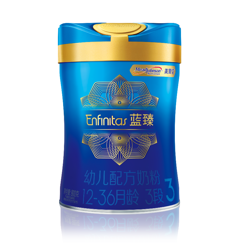 美赞臣蓝臻3段幼儿配方奶粉1236月龄900g
