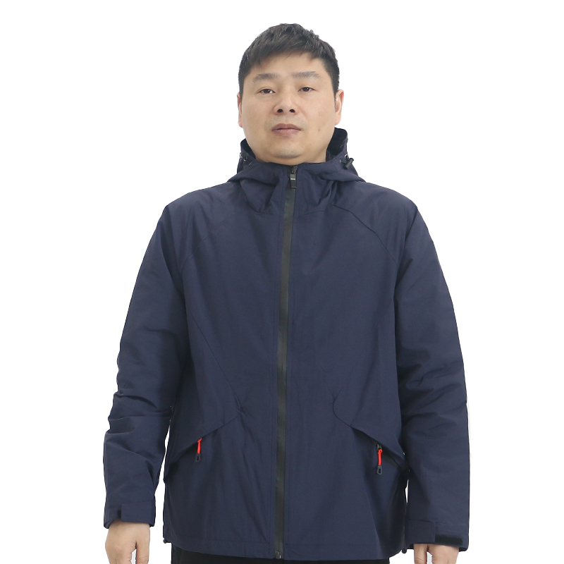 燕舞BD2AF122103Z2F男款单层冲锋衣S-4XL(计价单位:件)藏蓝色高清大图