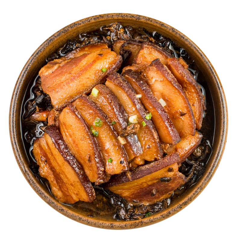 福成鲜到家 梅菜扣肉350g 碗装 方便菜 微波即食