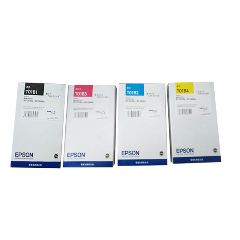 爱普生(EPSON) T01B4黄色原装墨盒 (适用WF-C8690a/WF-C8190a机型)