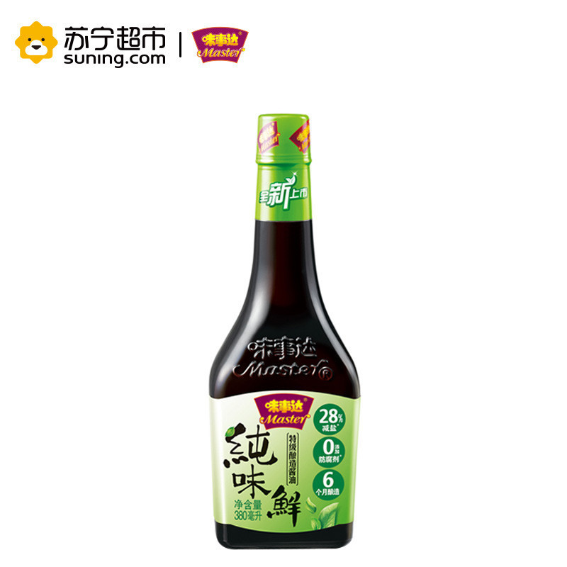 味事达 纯味鲜酱油380ml