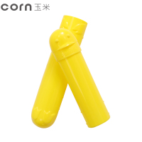 玉米(corn) 筷子盒 小黄鸭 可爱小黄鸭家用便携外带 易清洗 不藏菌 餐具盒