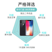 [二手9成新]苹果/Apple iPhone X 黑色256GB 全网通4G 苹果手机 国行