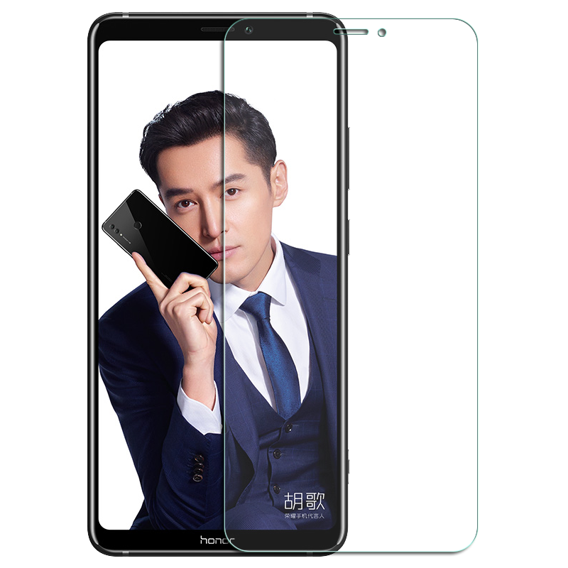 [买2送手机壳]轻万适用华为荣耀note10钢化膜huawei非全面屏贴膜honor高清大图