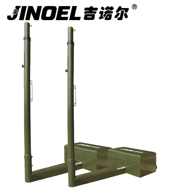 吉诺尔排球柱JNE-6521高档移动式大箱排球柱图片