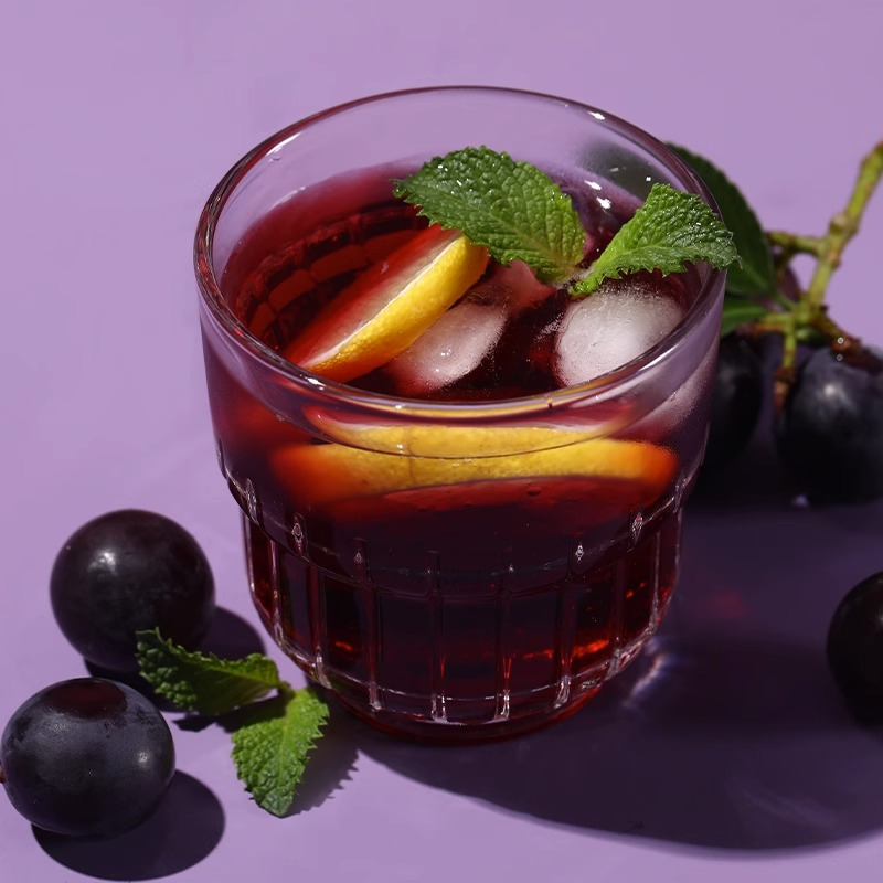 版纳雨林nfc纯果汁葡萄汁原汁1l*2 新疆夏黑普通 非浓缩无添加剂饮料