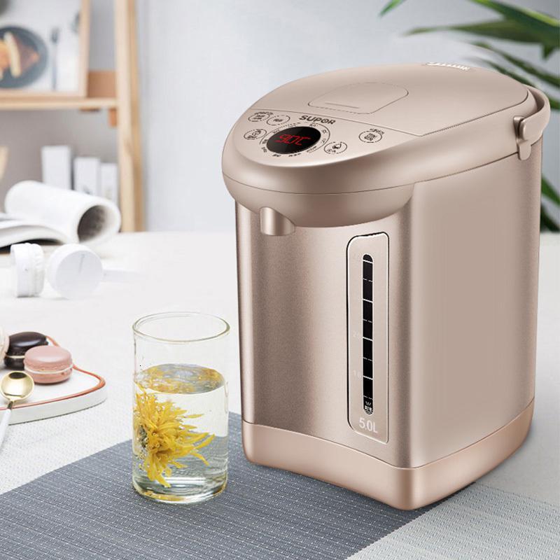 苏泊尔电热水瓶304不锈钢烧水壶5l容自动断电视频