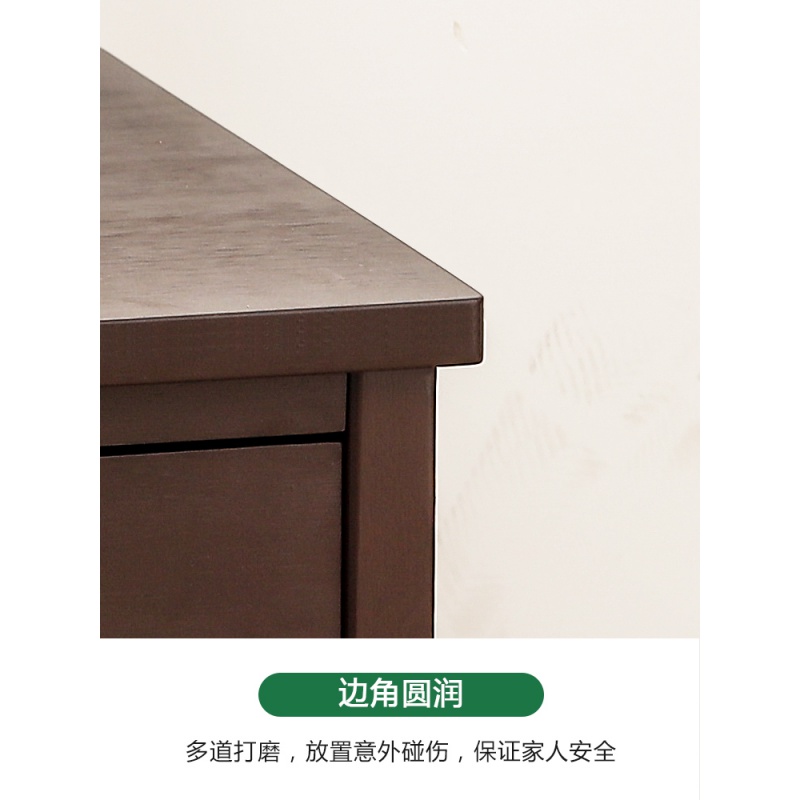 美帮汇实木床头柜收纳柜现代简约迷你小型柜子卧室储物柜置物柜小户型高清大图