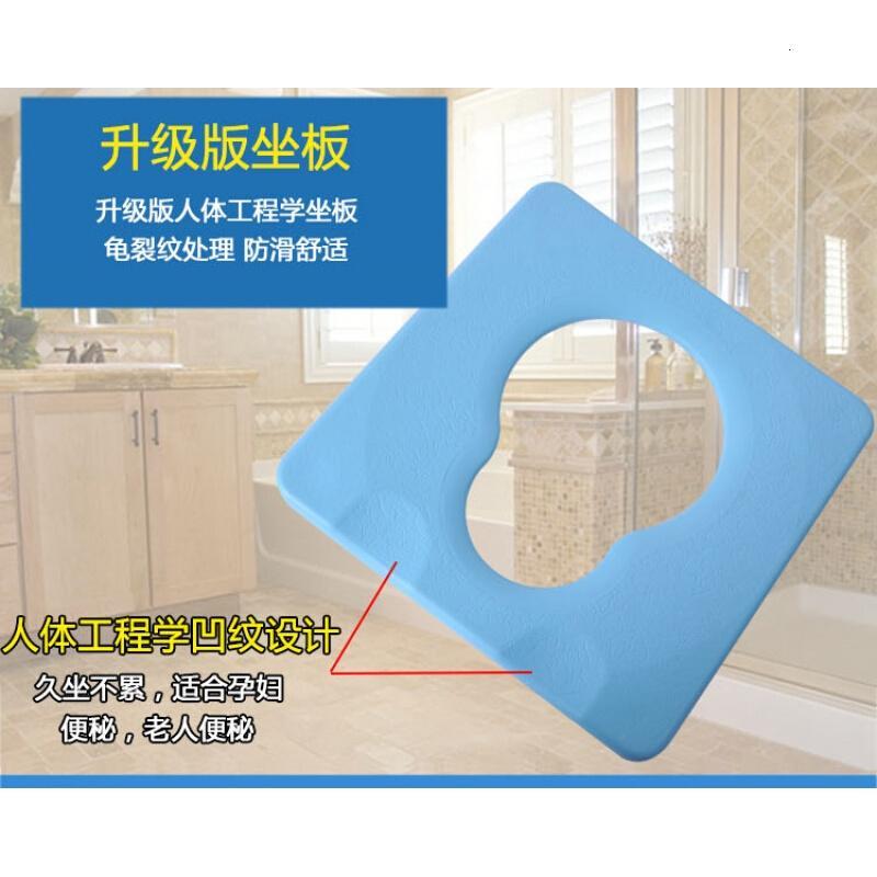 残疾人坐便椅孕妇坐便器老人移动马桶座便椅加厚不锈钢浅灰色不锈钢双座面壹德壹