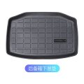 YZ 适用于特斯拉model3脚垫专用全包围modely脚垫汽车内饰配件 Model3专用_后备箱下垫【网红款】