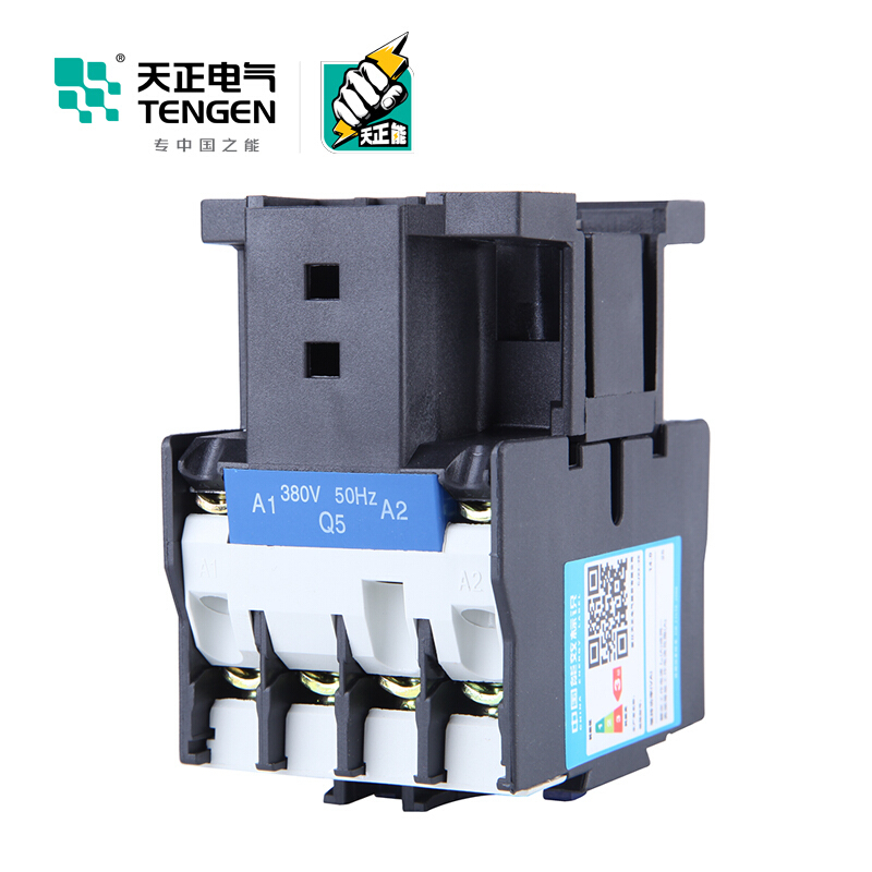 天正电气 CJX2-2501 380V 3NO 1NC 25A 50Hz 3P 02010070118 交流接触器
