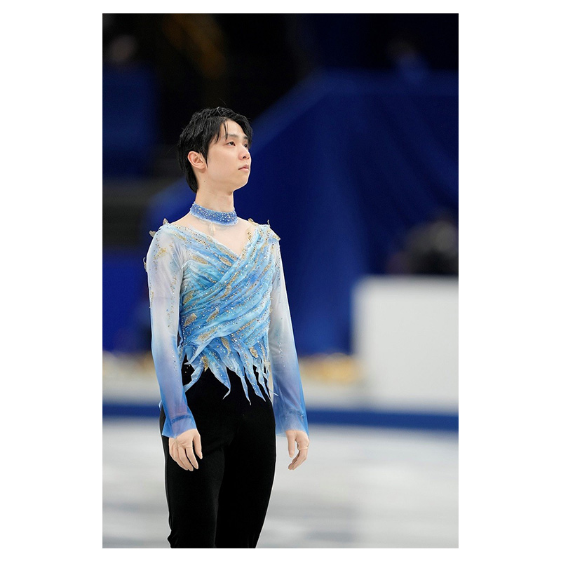 [正版]日文原版羽生结弦挂历 YUZURU 羽生结弦2023年历挂历版摄影写真画册 付A4文件夹 フィギュアスケート高清大图