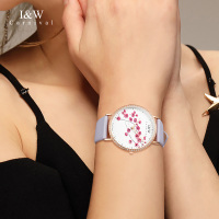 瑞士品牌IW手表正品女表轻奢时尚休闲梅花系列原装进口石英腕表时尚镶钻防水石英表2020新款女表