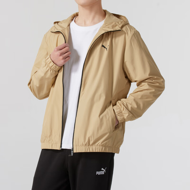 彪马(PUMA)男装新款时尚休闲舒适上衣梭织夹克外套691345-01 ZP高清大图