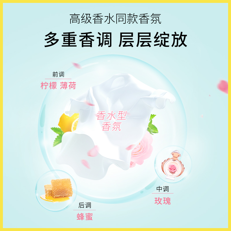 PWU朴物大美洗衣泡泡纸洗衣片纸30片(盒装)除菌洗衣凝珠香水味持久留香珠家庭洗衣液