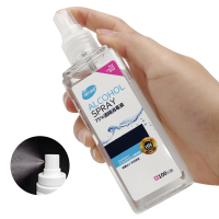 海氏海诺 75%医用酒精乙醇消毒液喷雾 皮肤杀菌消毒 100ml/瓶(可用于新生婴儿肚脐带消毒液护理)