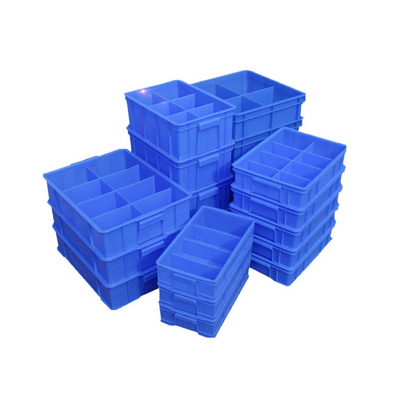 瑾如云海 分格箱 零件盒 周转箱 方6格395*395*125mm高清大图