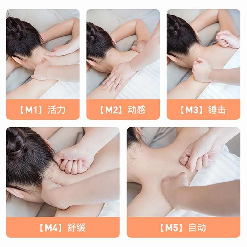 苏宁极物折叠颈椎按摩器[关晓彤同款]肩颈按摩仪智能颈部按摩器热敷经络电脉冲按摩仪