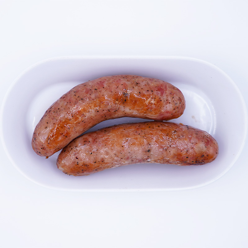 自制黑胡椒脆骨肠80g