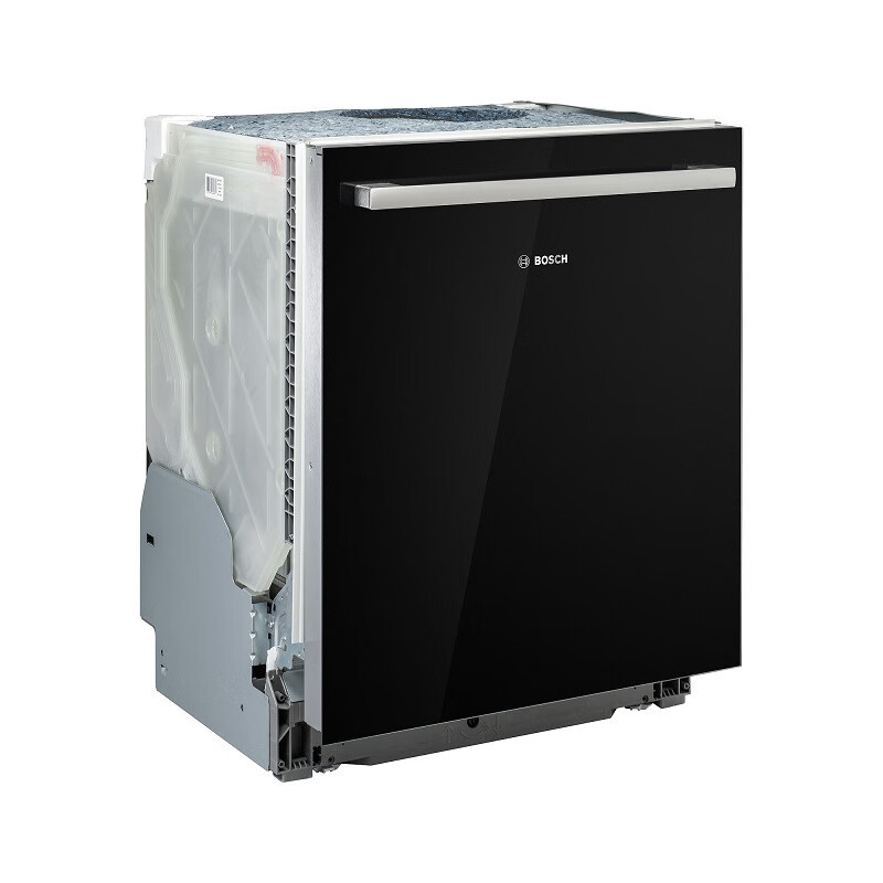 Bosch/博世黑骑士16套家用嵌入式洗碗机沸石烘干除菌SJU6ZMB00C
