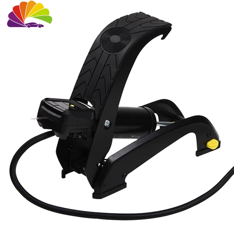 打气泵车用车胎汽车车载充气泵 脚踏式充气泵米其林4745(限量优惠)