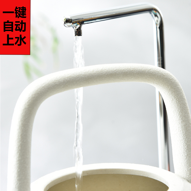 电陶炉茶炉煮茶器全自动上水烧水器不挑壶泡茶保温一体加水茶台功夫茶冲茶电茶炉(木纹色单炉+B款玻璃壶套餐)