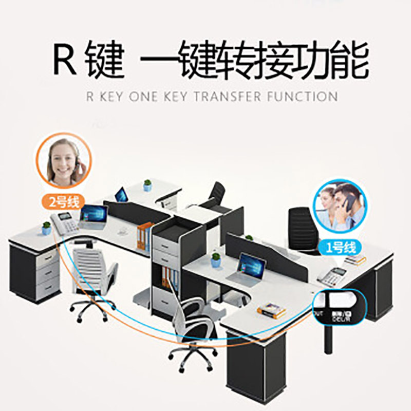 [精选]中诺(CHINO-E)C289 家用电话机座机来电显示有线坐机固话机 黑色(10台价格)