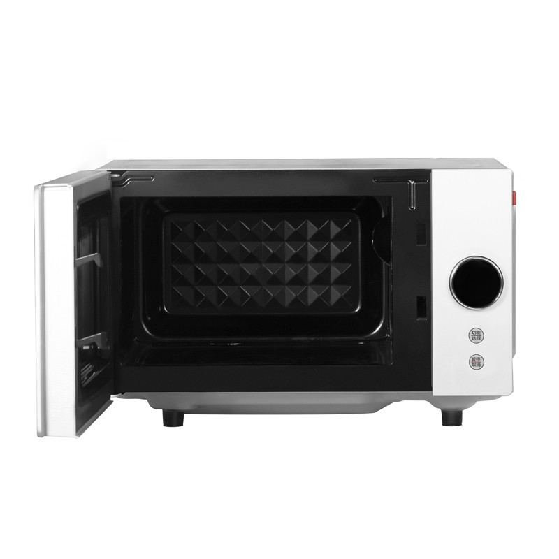 美的微波炉双模式烧烤OLED旋转屏30-100℃精准定温红外感温实时监控
