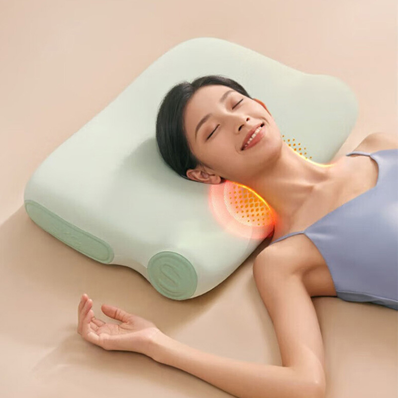 SKG颈椎枕热敷枕头牵引睡眠枕矫正修复拉伸护颈P3 2代豪华高清大图