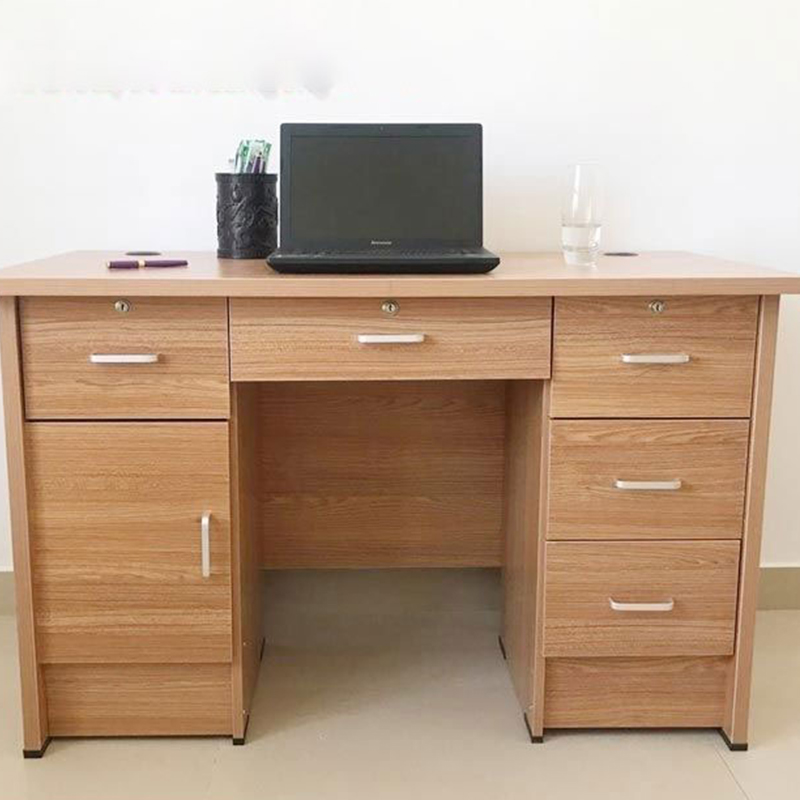 免漆面hd-bgz1400c办公桌电脑桌