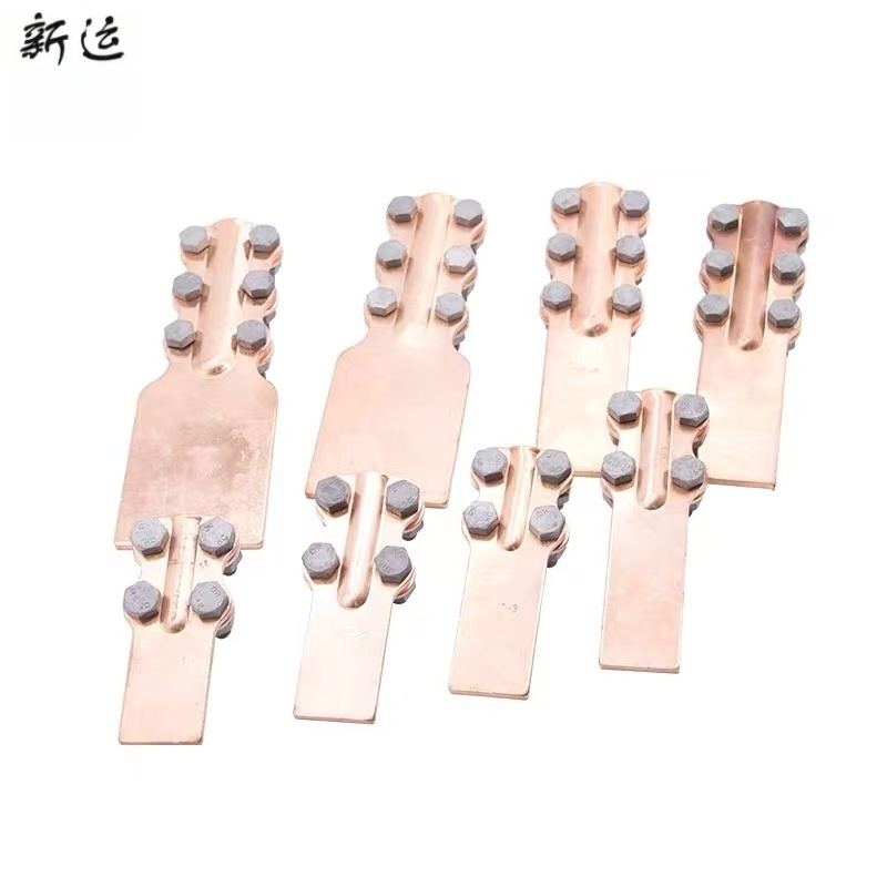 新运 螺栓型铜设备线夹高清大图