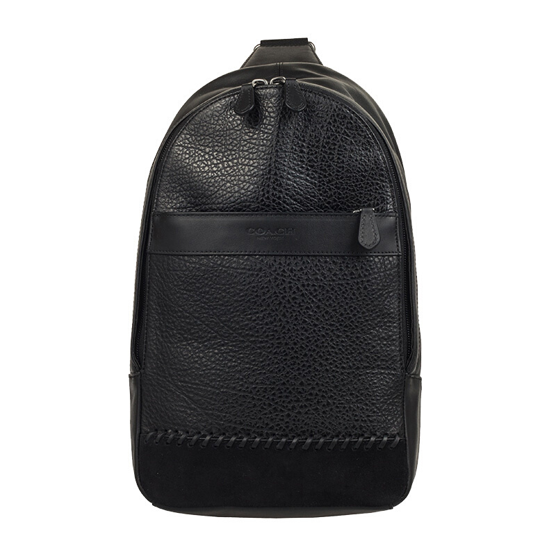 coach蔻驰男士斜挎包胸包f