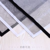 自粘贴防尘防蚊纱窗网窗户纱网蚊帐寝室宿舍纱窗魔术贴自粘式|灰纱黑贴 50*100cm