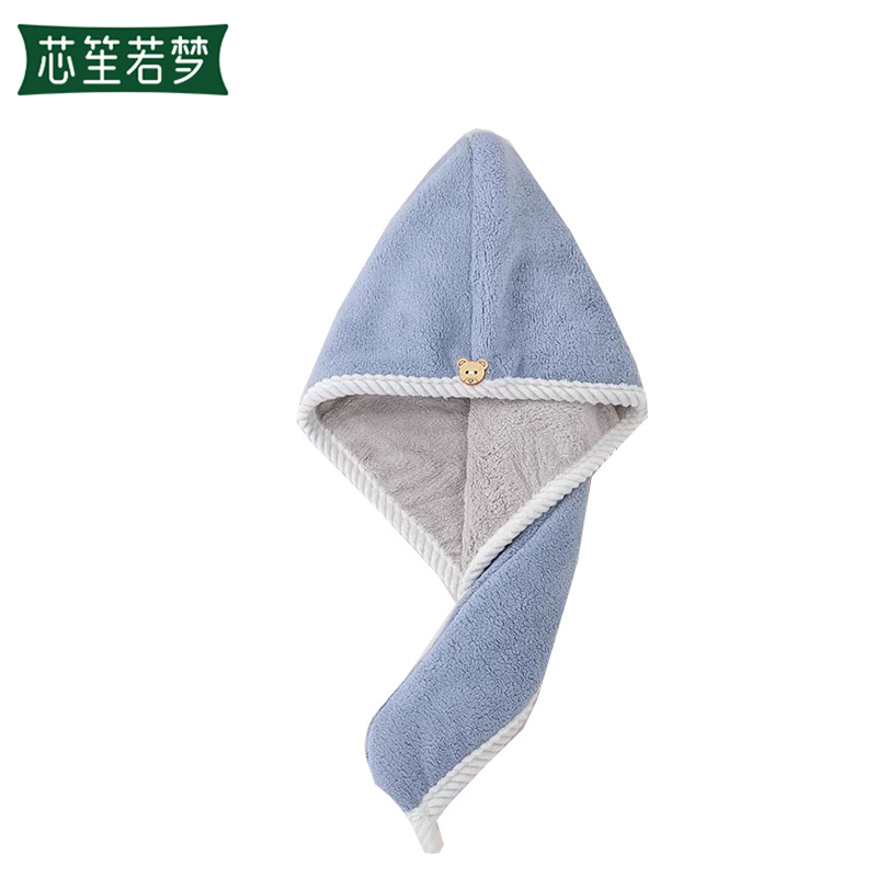 芯笙若梦 干发帽 60*43cm 条高清大图