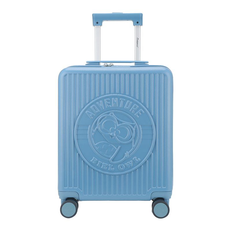 外交官(Diplomat) 猫头鹰布布立体拉杆箱BB-L3311冰川蓝17英寸