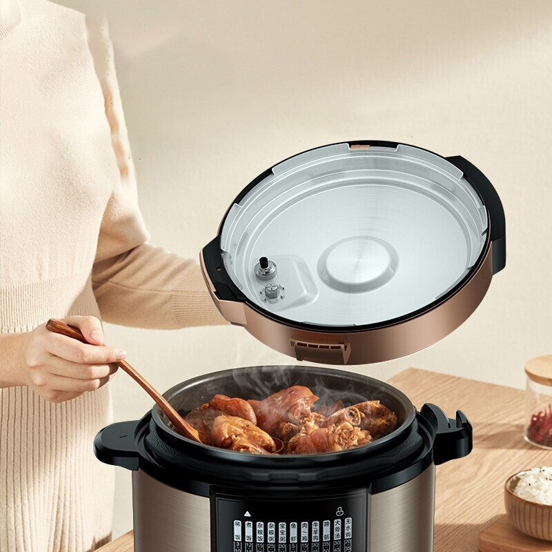美的(Midea)智能电压力锅5L 家用双胆电压力锅电炖锅 MY-YL50M132