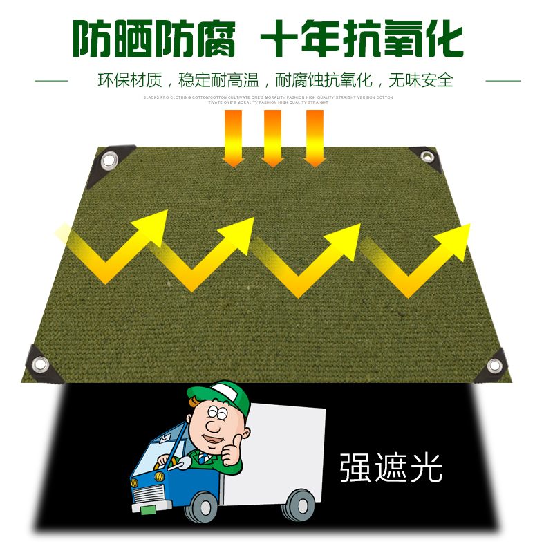 美帮汇超厚有机硅老帆布防水遮阳保暖防晒篷布三轮车定做 不带胶帆布高清大图