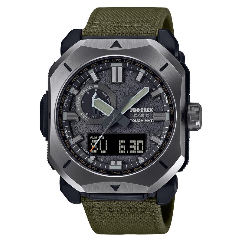 CASIO 卡西欧多功能防烧伤CORDURABushcraft手表高清大图