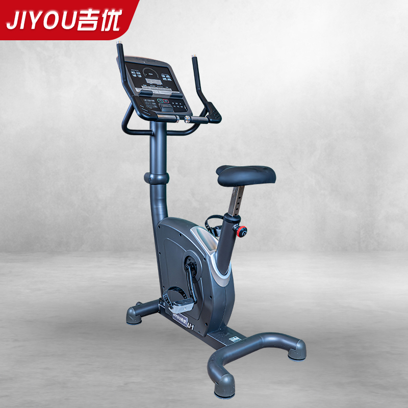 吉优JY-U1商用立式健身车磁控家用自行车健身房专用健身